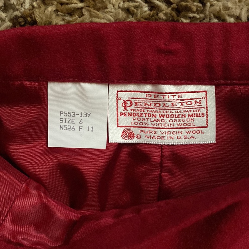 Pendleton Wool Skirt - image 3
